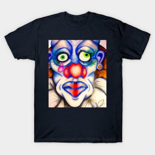 PINK TEAR CLOWN T-Shirt